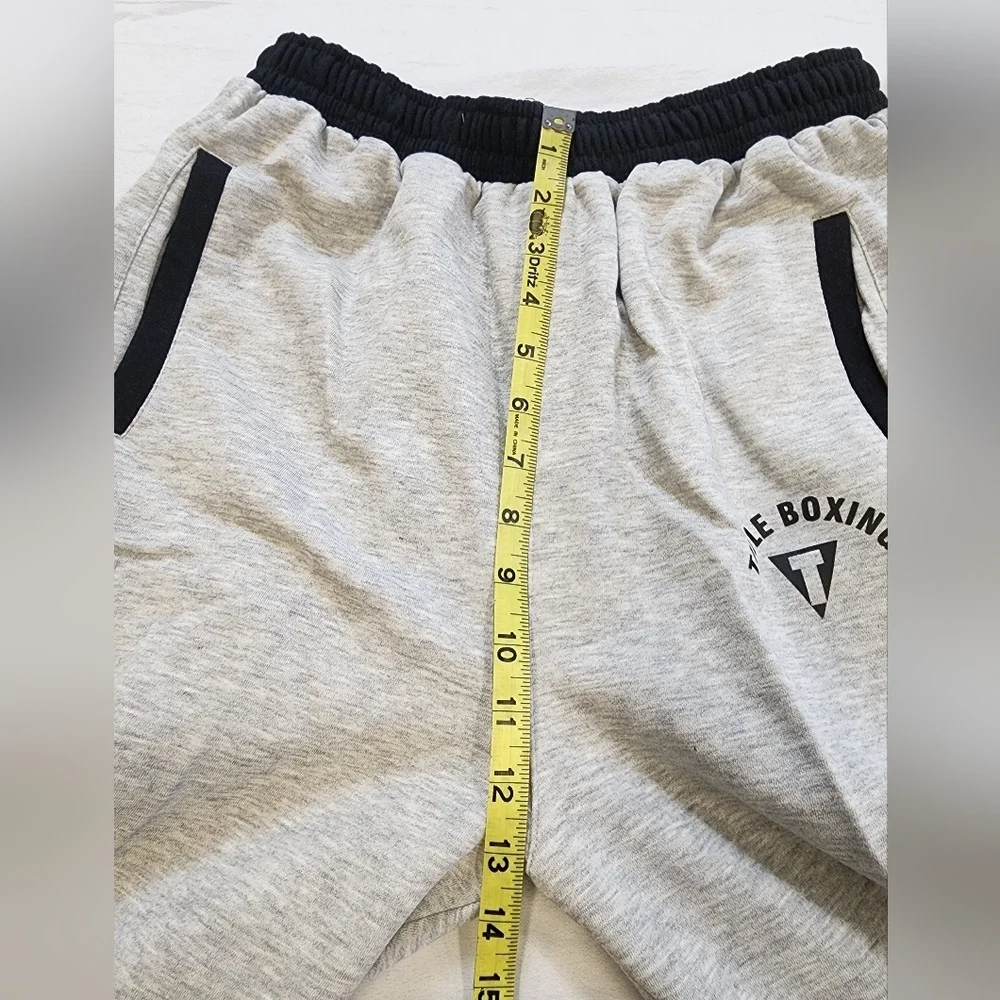 NWT Title Boxing Men's Gray Black Sweatpants Jogger, sz Large - Picture 6 of 13
